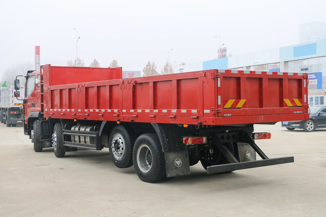 Ruiwo BJ3314 Donkey Kong ES7 Yuchai Mesin 270hp 8X2 10-speed Airbag Shock-Absorbing Seat 7.2m Foton Dump Truck