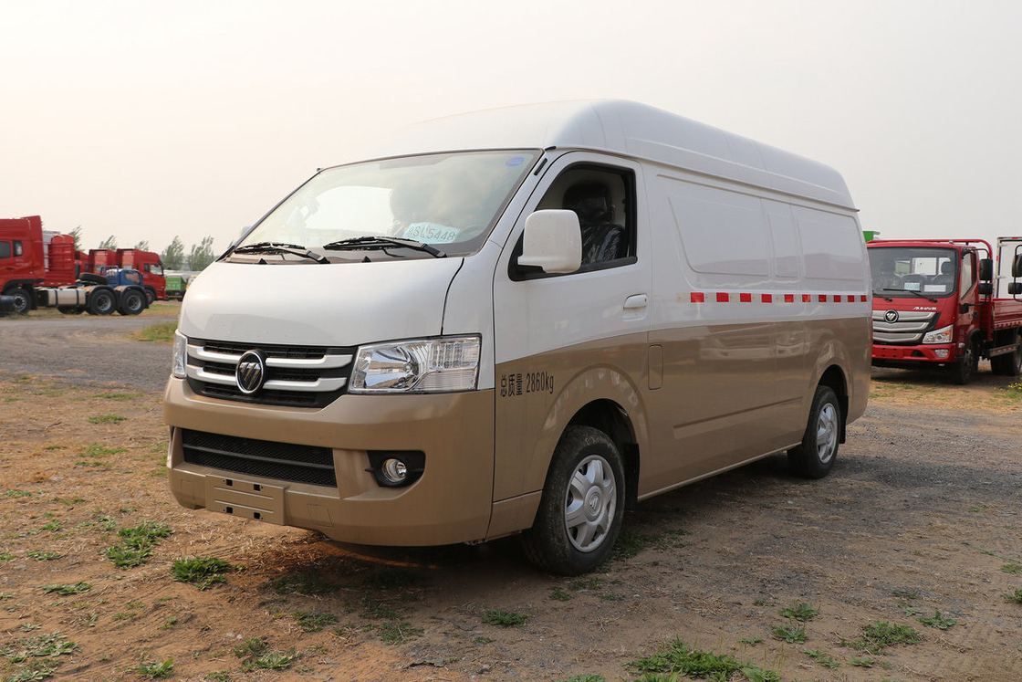 Mobil Bisnis Foton Yang Digunakan Fengjing G7 2020 Edisi Komersial 160HP 2.4L Bensin 10 Kursi Bus Berkualitas Tinggi