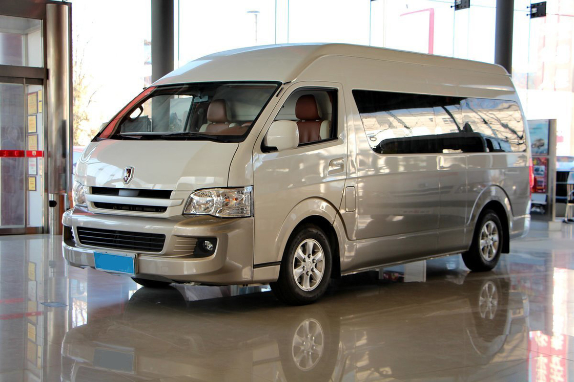 Dipakai Jinbei Hiace L 2020 Luxury Gasoline RWD Manual 5 kecepatan 139HP 2.4L 14 kursi truk komersial