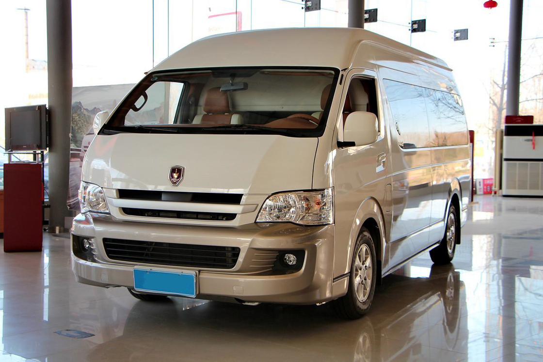Dipakai Jinbei Hiace L 2020 Luxury Gasoline RWD Manual 5 kecepatan 139HP 2.4L 14 kursi truk komersial