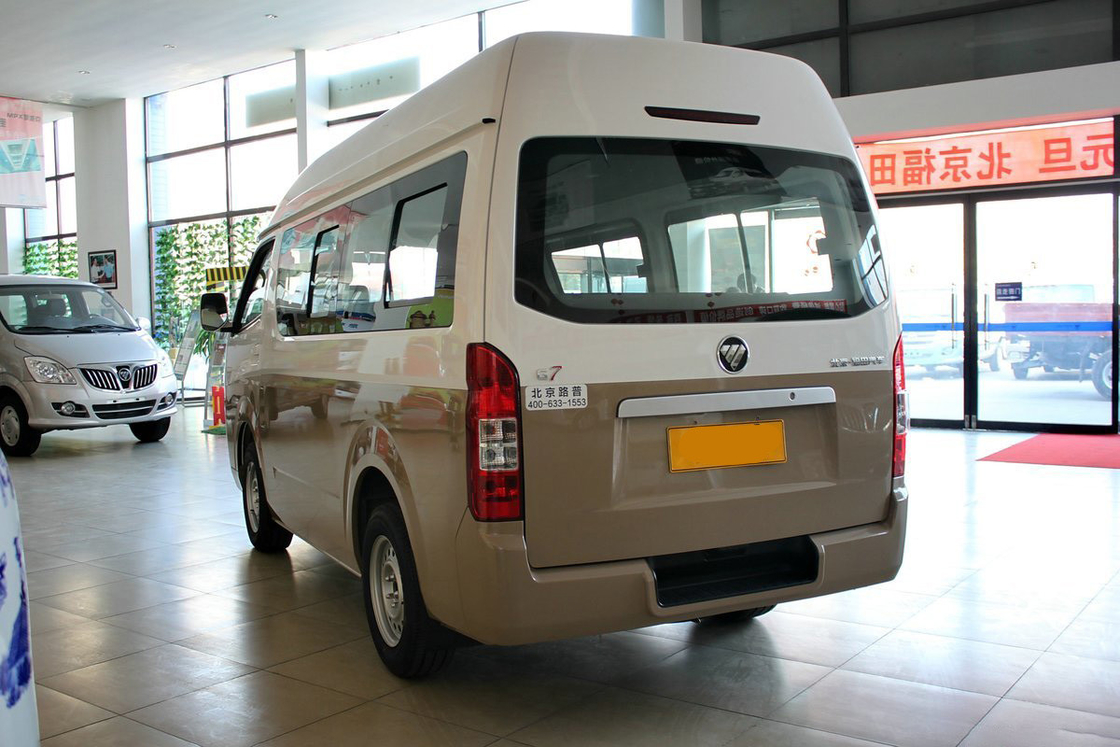 Foton Mini Bus 2022 Edisi Komersial Gasoline Manual 5-Speed 160 HP 10 Kursi Pintu Geser Kanan
