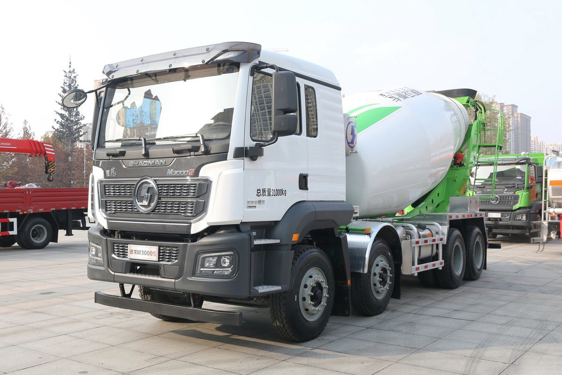 Delong Automobile Heavy Truck Delong M3000s 350HP 8X4 7,89m3 Shaanxi truk pengaduk beton