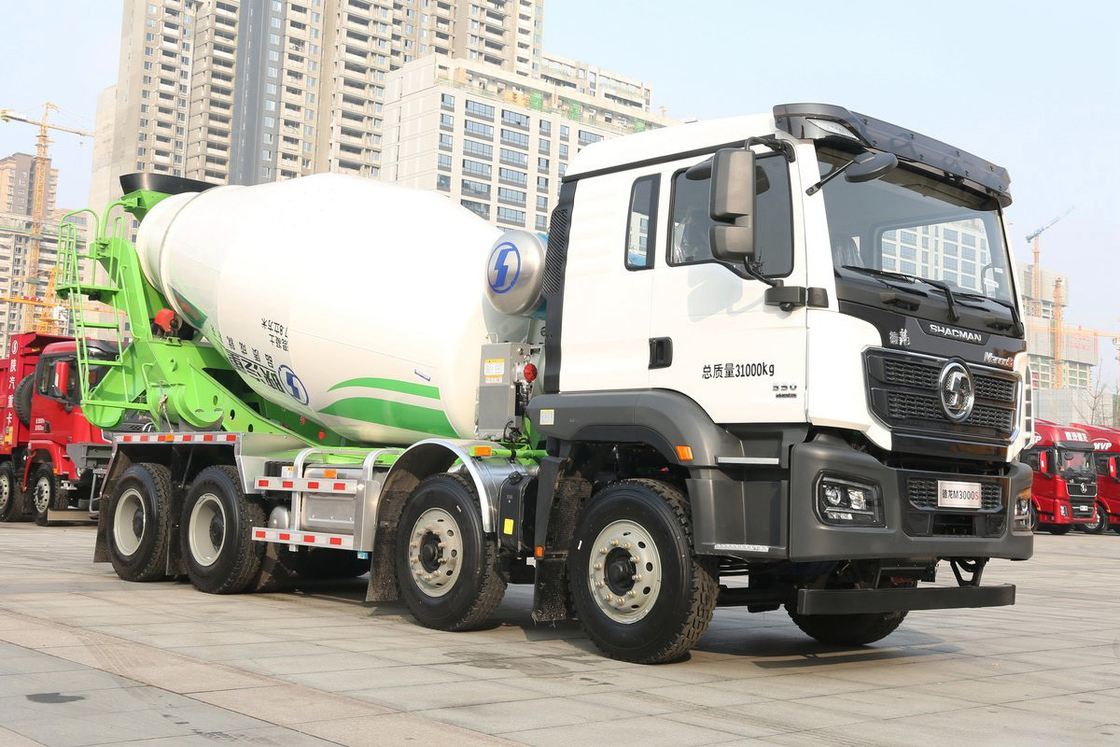 Delong Automobile Heavy Truck Delong M3000s 350HP 8X4 7,89m3 Shaanxi truk pengaduk beton