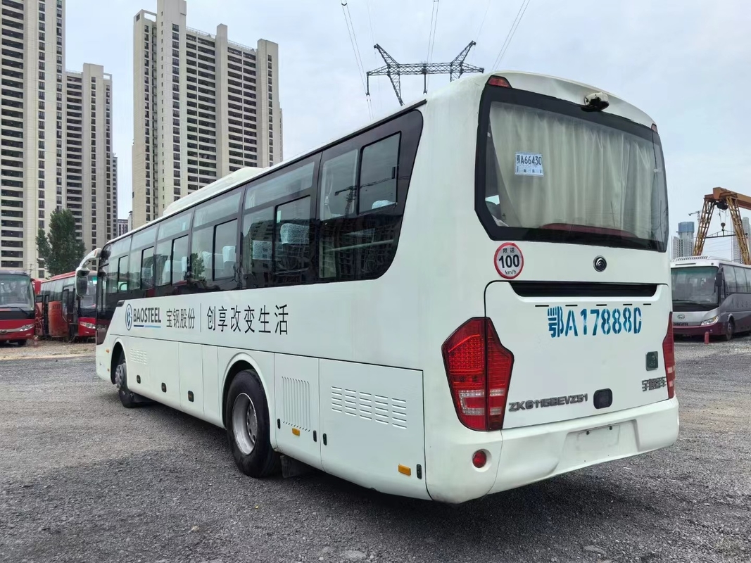 Bus Listrik Dijual 48 Kursi China Bus Yutong ZK6115 Daun Musim Semi 2017 Tahun 300KM Per Pengisian