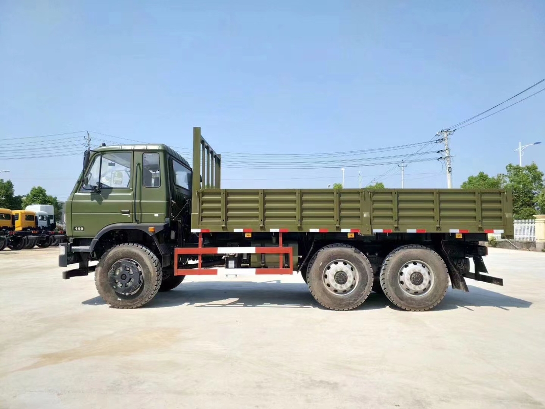 Truk Kargo Dongfeng 20 Ton Berat Pemuatan Euro 3 Emisi Pengemudi Tangan Kiri 6*4 Mode Pengemudi
