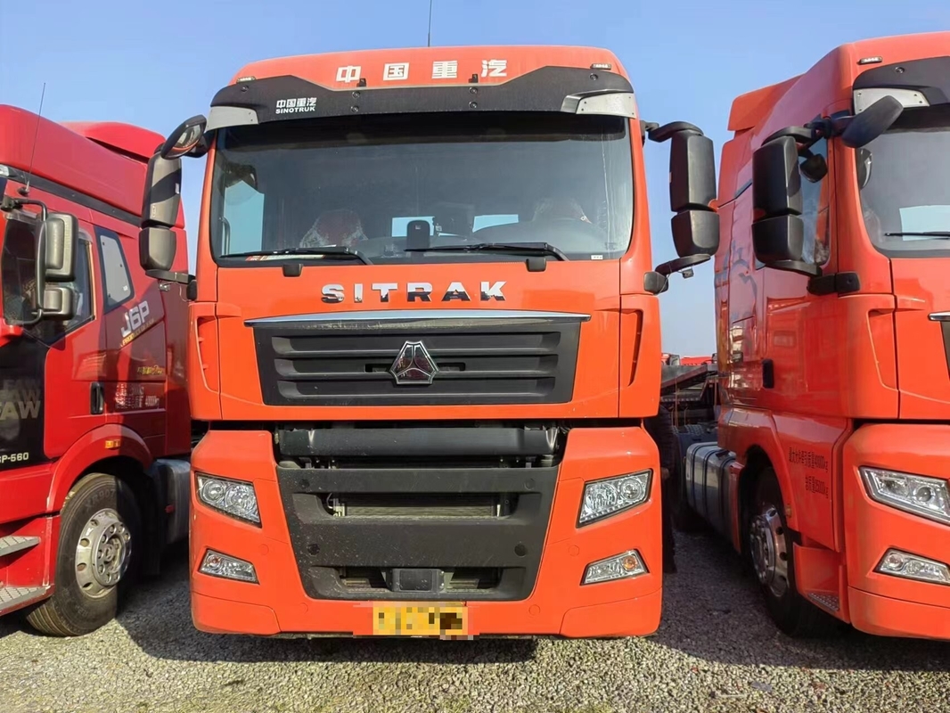 6x4 Traktor Truk Dipakai 2021 Tahun Daya Tinggi 480hp Diesel STIRAK G7 Tailer Truck Manual Euro 5