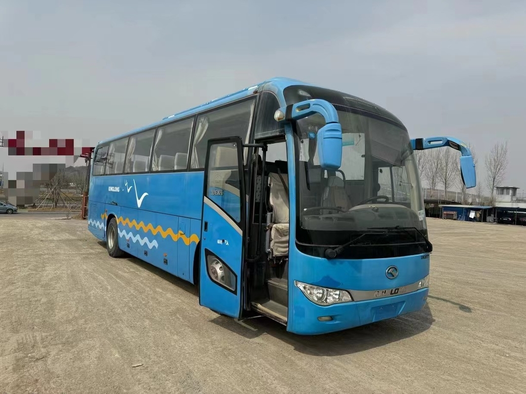Bus Bus Jarak Panjang Kinglong XMQ617 Bus 47 Kursi 2018 Tahun Daun Musim Semi Ruang Bagasi