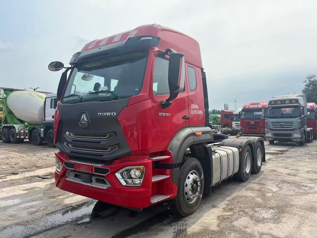 Hohan Truck Head Euro 5 Emisi Kabin atap tinggi 460hp Kondisi baru 2021 Hohan N7W Leaf Spring