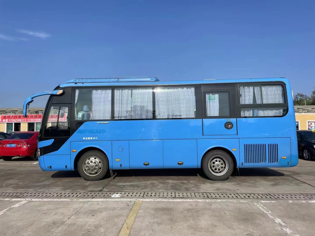 Mini Bus bekas Dijual 40 Kursi 8 Meter Bus Pendatang Yutong ZK6808 Pengemudi Tangan Kiri Penggunaan Di Ghana