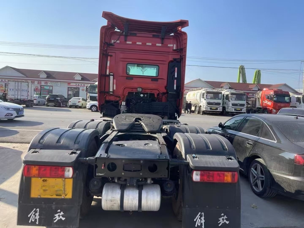 Truk kepala bekas dengan ABS Jiefang Traktor kepala JH6 2021 Tahun 6*4 Drive Mode AT Weichai550hp