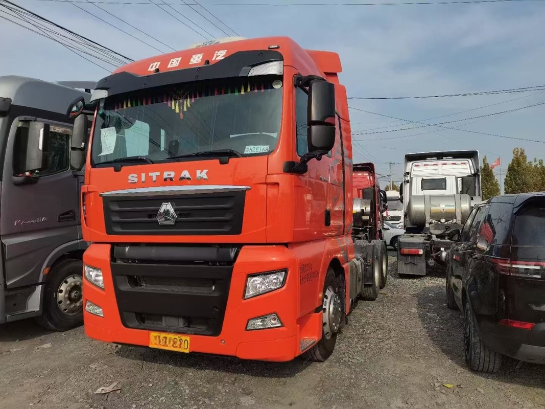 Prime Mover Kepala Traktor Truk 10 Ban Sinotruk SITRAK 2022 Tahun 480hp Retarder Hidraulik