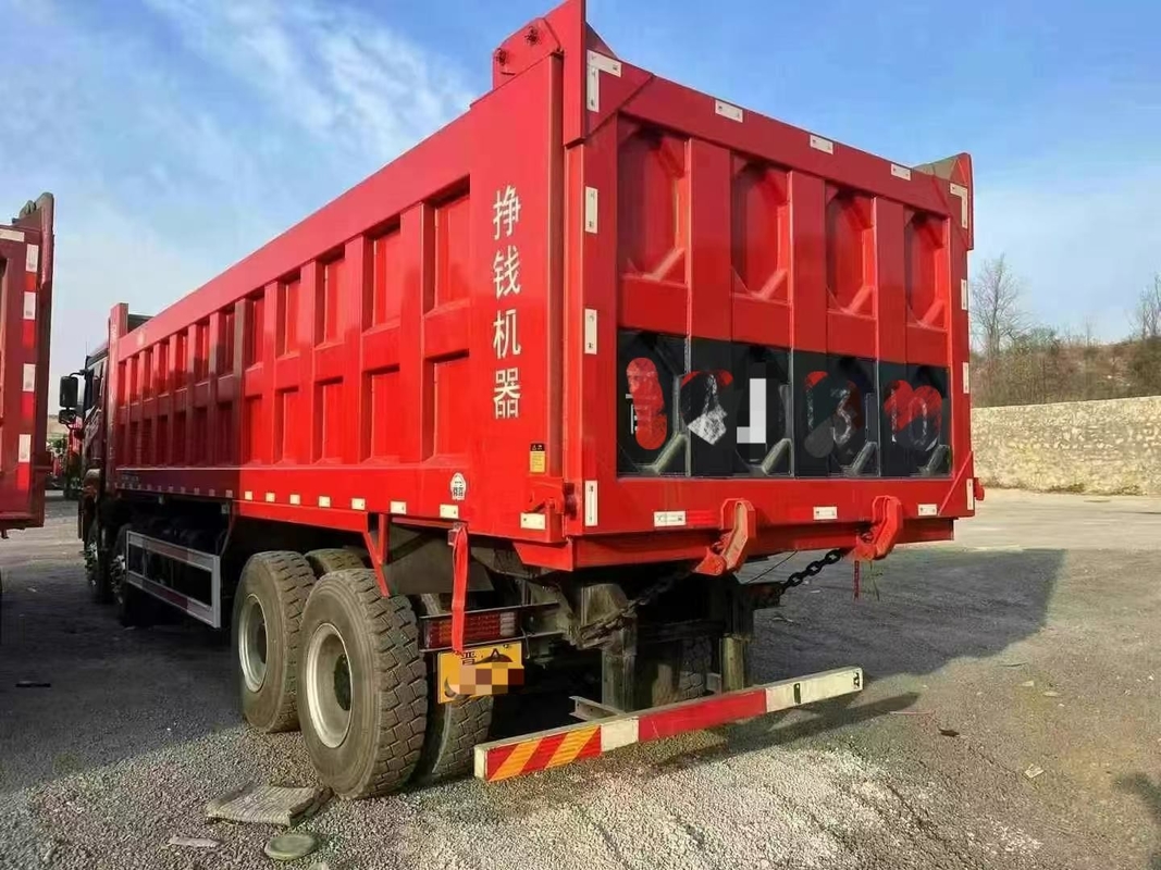 12 Wheel Dump Truck Untuk Dijual Jiefang 8,6 Meter Box 2020 Tahun JH6 Heavy Duty Transport Mining