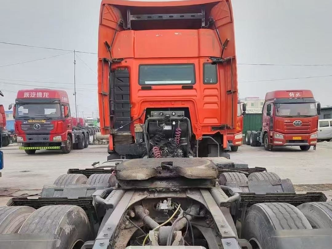 Sino Truck Howo MAN Mesin 460hp 2021 Tahun 6×4 Drive Mode HowoTX Traktor Kepala Tinggi atap dengan Sleeper