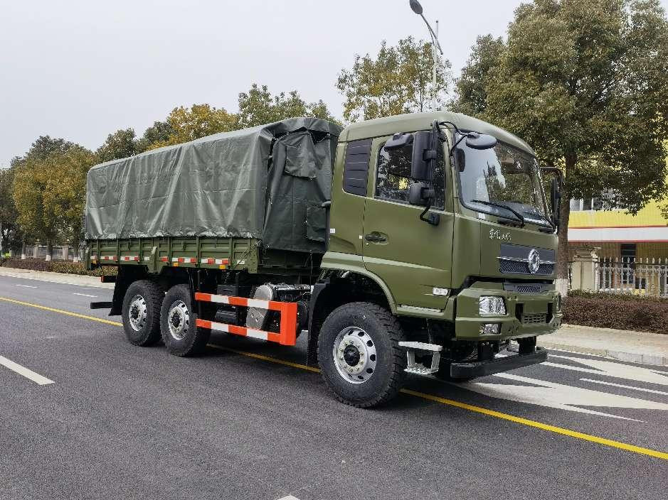 6×6 Truk Kargo Dongfeng New Truk Truk Off Road Ban Kabin Tunggal Cummins Mesin Penggunaan Di Afrika