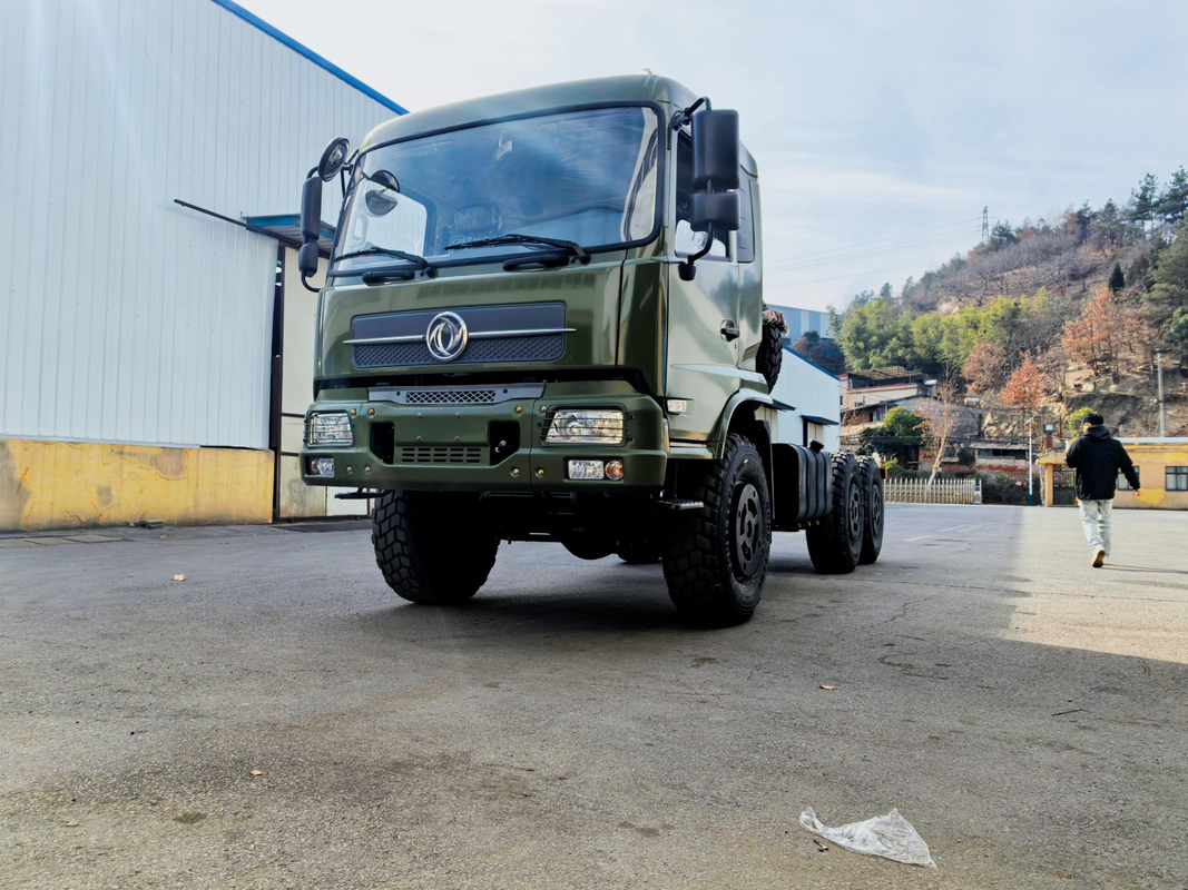 6×6 Truk Kargo Dongfeng New Truk Truk Off Road Ban Kabin Tunggal Cummins Mesin Penggunaan Di Afrika