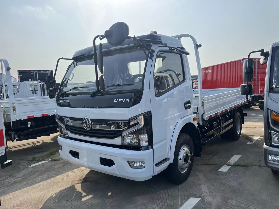 5 ton truk kargo Dongfeng Kapten truk kecil flatbed kanan drive mesin Yuchai 3308 wheelbase