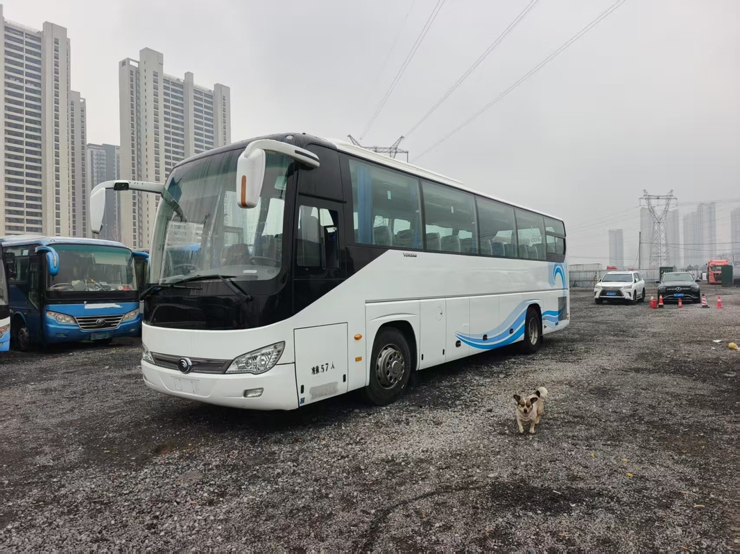 Harga Yutong Bus 60 Seater Second Hand Youngtong ZK6119 Coach Digunakan 2+3 Seats Laytout 66 Seats