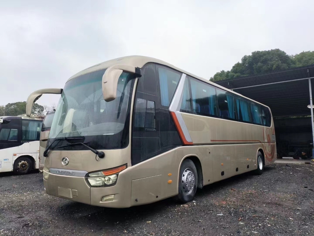 Bus Bus 55 kursi Kinglong Champagne Warna 53 kursi XMQ6129 Euro 3 Emisi LHD&RHD