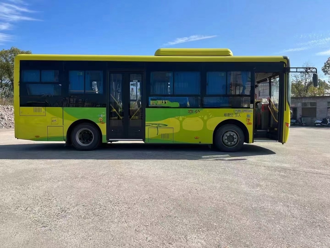 Bus listrik bekas Yutong City Bus ZK6815 Baterai 280km 23 kursi 59 Penumpang Transportasi publik
