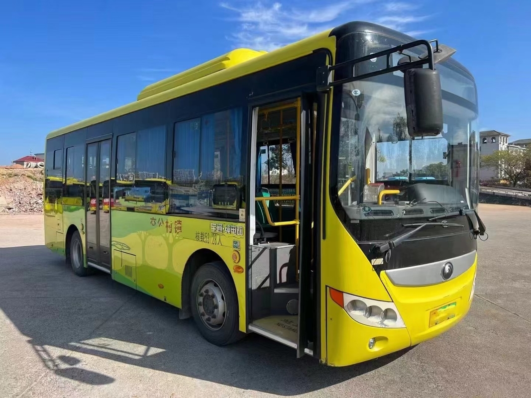 Bus listrik bekas Yutong City Bus ZK6815 Baterai 280km 23 kursi 59 Penumpang Transportasi publik
