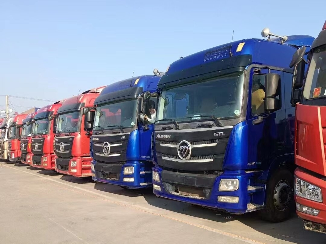 Foton 6*4 2nd Tractor Head 2020 Tahun Low Mileage Semi Trucks