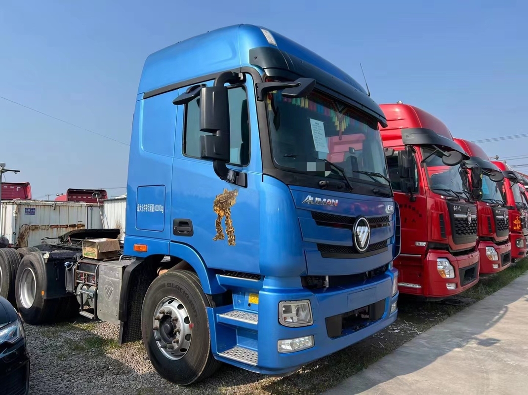 Kepala Traktor Bekas Dijual 2021 Tahun Sepeda Sepeda Foton GTL 430hp Leaf Spring Transportasi Jarak Jauh