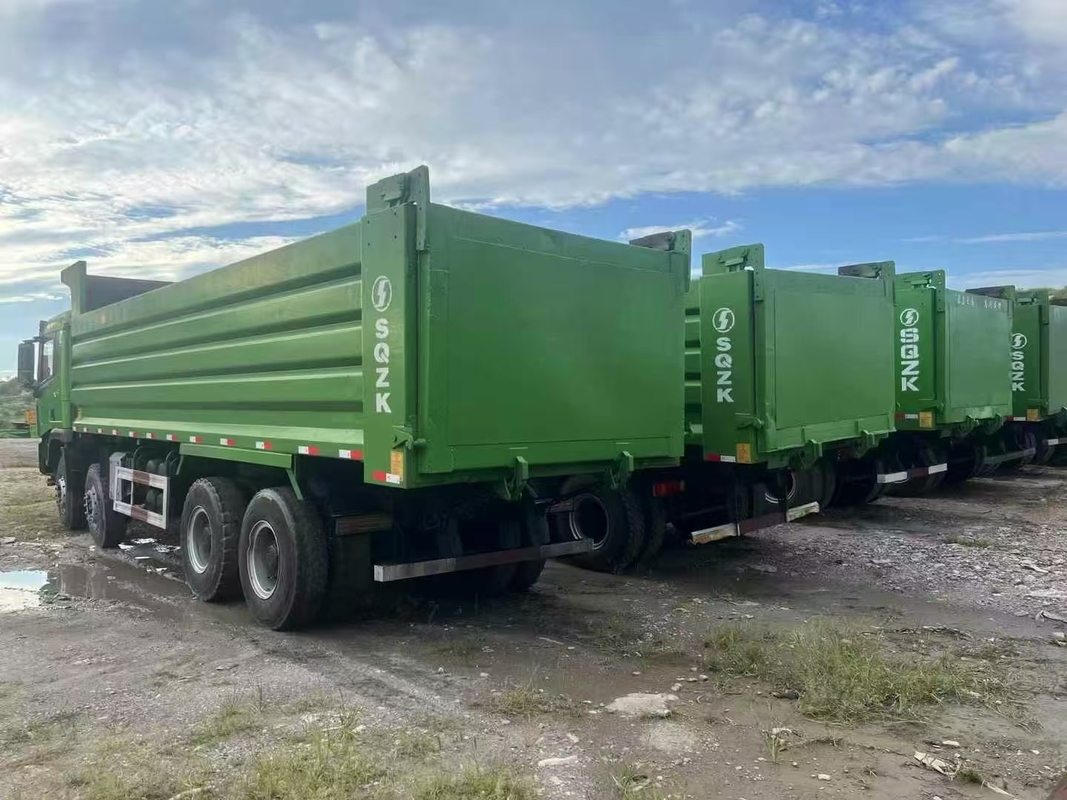 Shacman Dipakai Truk Tipper Untuk X3000 Weichai 460hp Pengangkutan Bahan Bangunan 2021 Tahun Hande Axle