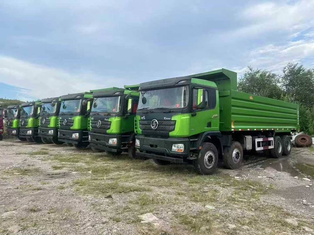Shacman Dipakai Truk Tipper Untuk X3000 Weichai 460hp Pengangkutan Bahan Bangunan 2021 Tahun Hande Axle