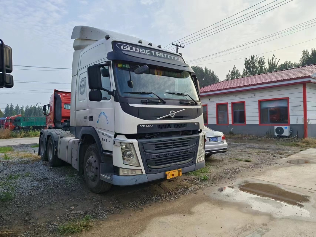 Truk Kepala Traktor Bekas Volvo FM 460hp Truk Trailer Kedua 2019 Tahun Kabin Rood Tinggi Dengan Sleeper Transportasi Jarak Panjang