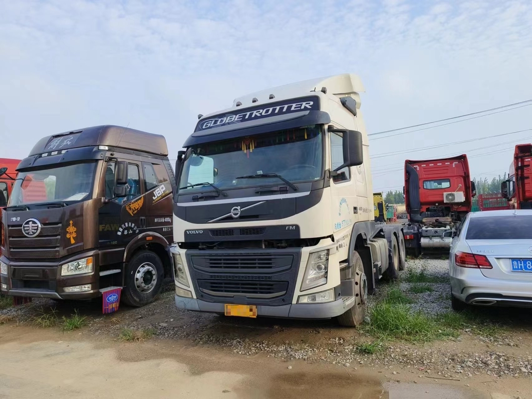 Truk Kepala Traktor Bekas Volvo FM 460hp Truk Trailer Kedua 2019 Tahun Kabin Rood Tinggi Dengan Sleeper Transportasi Jarak Panjang