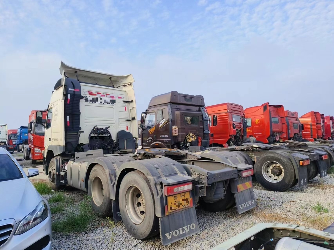 Truk Kepala Traktor Bekas Volvo FM 460hp Truk Trailer Kedua 2019 Tahun Kabin Rood Tinggi Dengan Sleeper Transportasi Jarak Panjang