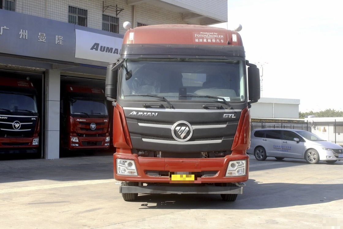 Kepala Traktor Truk bekas untuk dijual Foton Auman 6*4 Drive Mode 430hp Low Mileage 2022 Year Fuel Efficient Engine