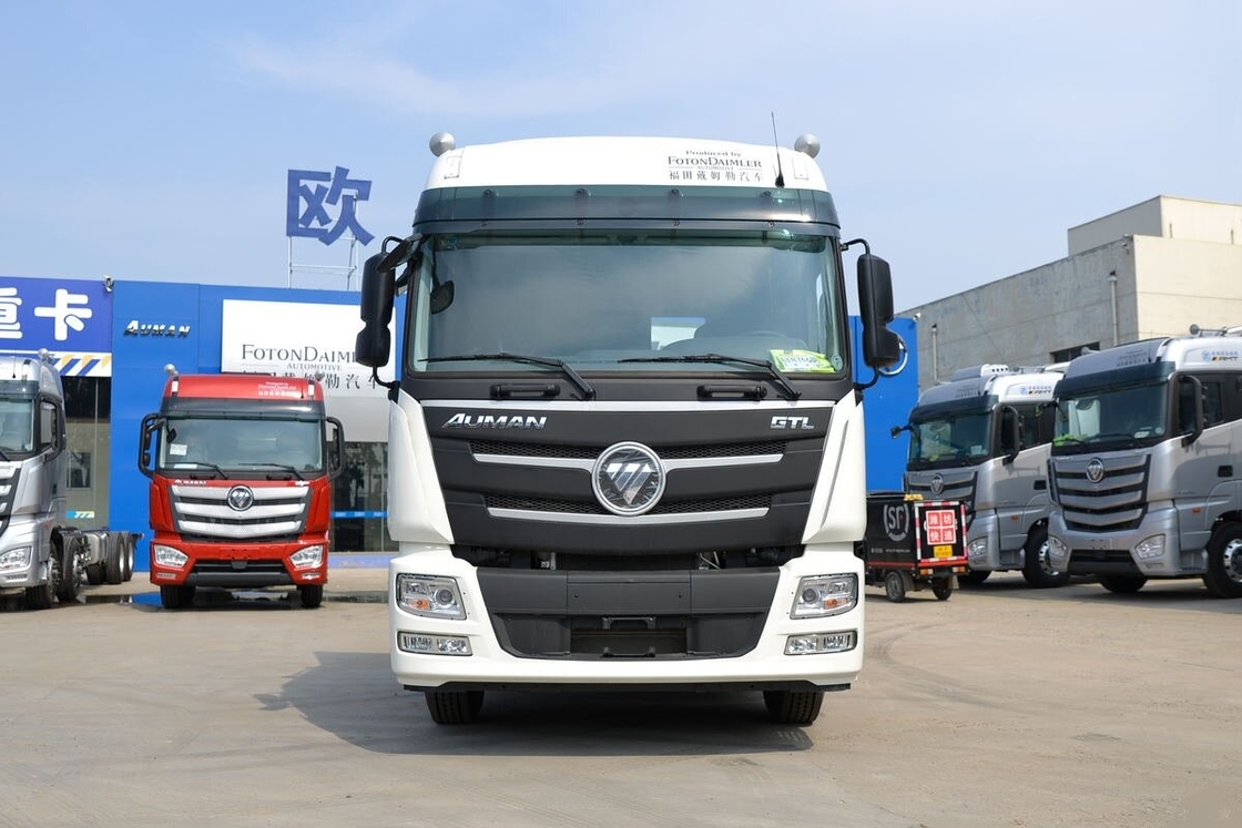 Dipakai ZF Transmission Tractor Head Foton Auman 460hp Cummins MesinMeningkatkan Infrastruktur Transportasi