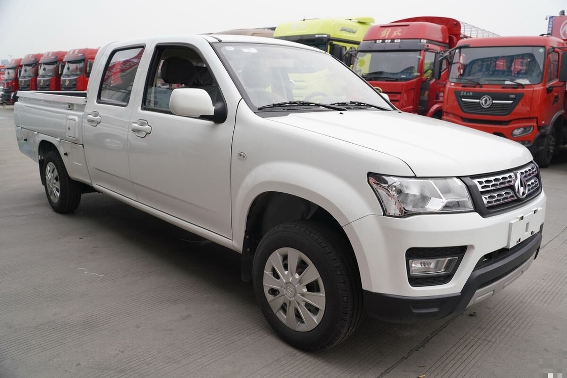 Kualitas tinggi bekas truk pikap 4 * 4 Drive Mode Kekuatan kuda yang kuat Mesin Diesel tipe plat kotak kargo