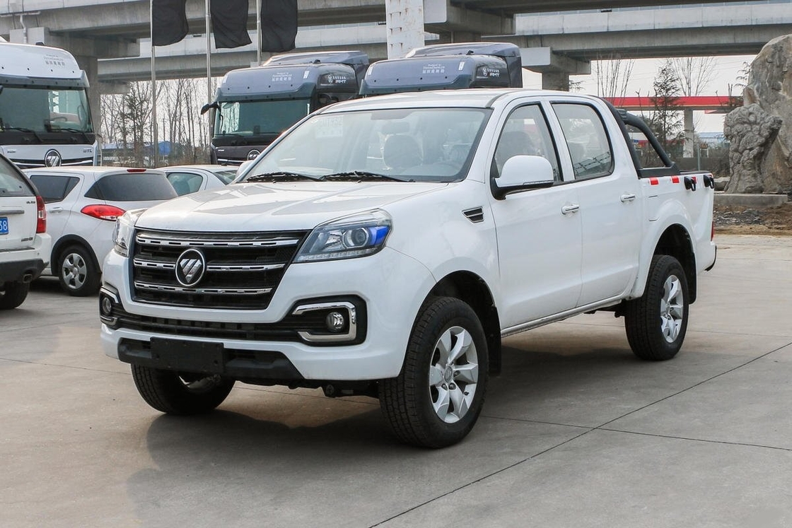 Foton Tunland Pickup Truck bekas 4x2 Drive Mode Double Row Leaf Spring Berlari cepat Mesin Diesel