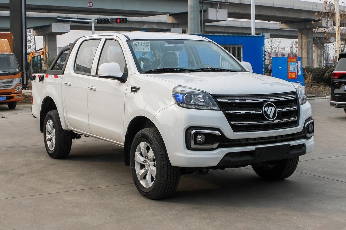 Foton Tunland Pickup Truck bekas 4x2 Drive Mode Double Row Leaf Spring Berlari cepat Mesin Diesel
