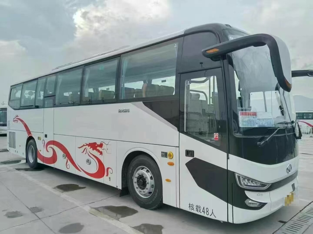Murah King Long XMQ6112 Bus bekas 310HP Diesel 48 kursi 6-speed cepat gearbox awet luas