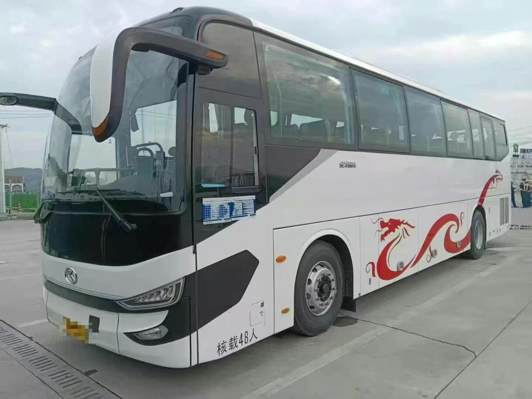 Murah King Long XMQ6112 Bus bekas 310HP Diesel 48 kursi 6-speed cepat gearbox awet luas