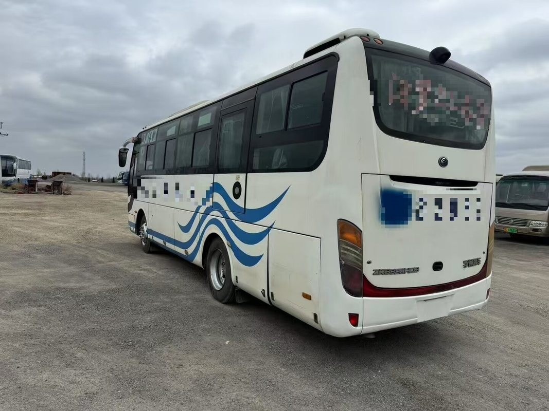 Bus penumpang komersial YUTONG ZK6888 Bus bekas murah ukuran menengah mewah hemat bahan bakar 36 kursi