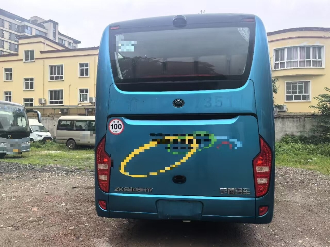K6906 Blue A/C Diesel Engine Leaf 39 Seat Spring Suspension Jarak Panjang