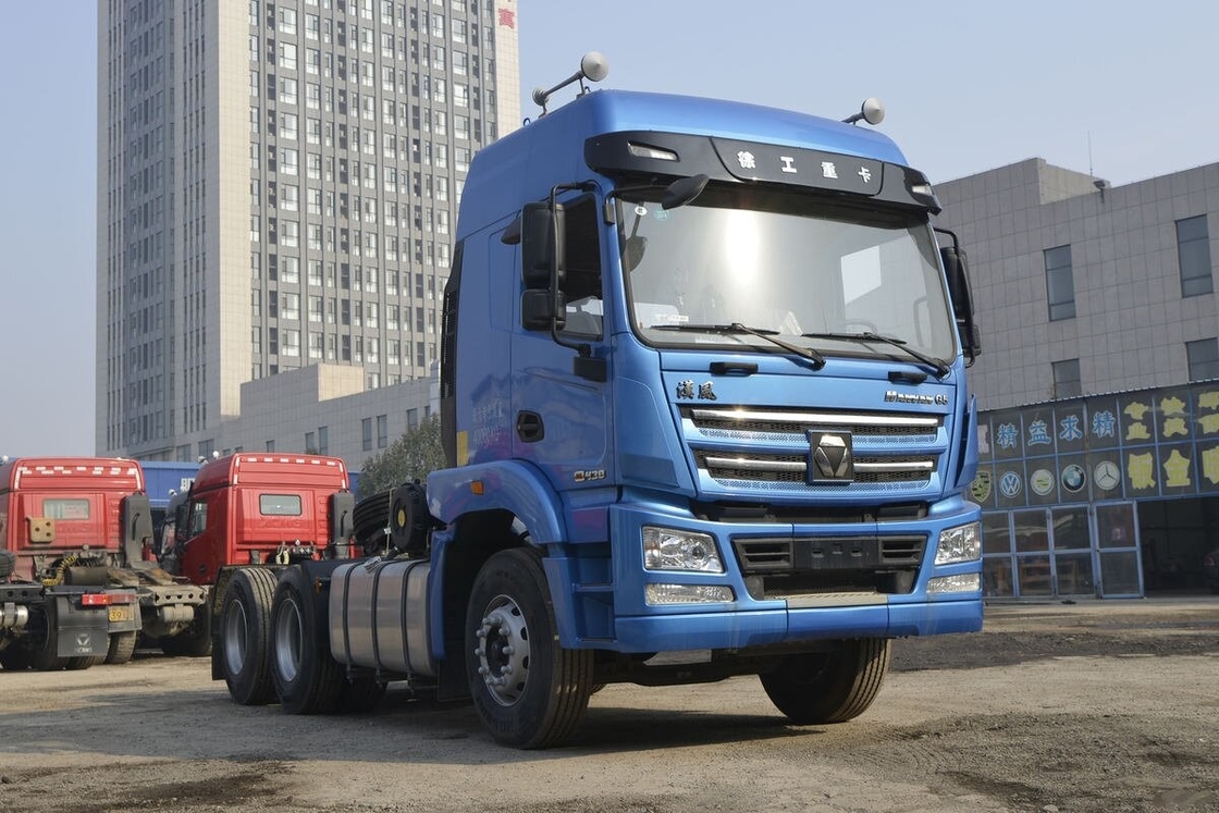 Truk Traktor Bekas Untuk Derek Darurat Xcmg G5 6*4 Mode Penggerak Kepala Traktor 430hp Layanan Pemulihan Kendaraan