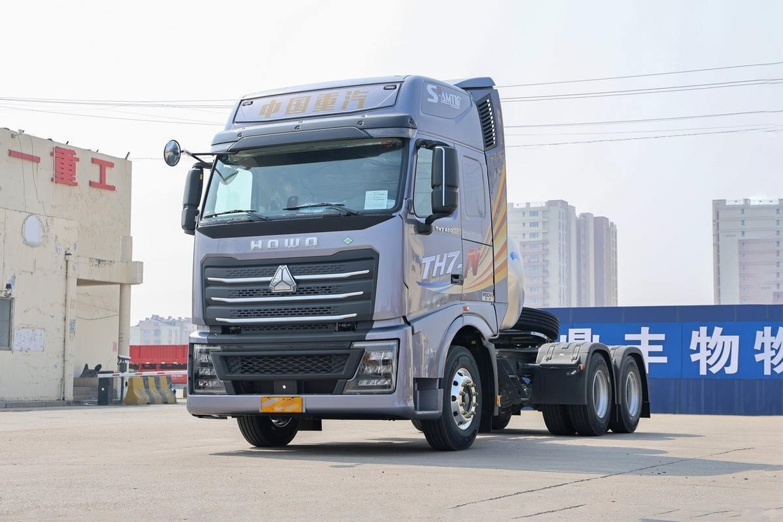 Dipakai Traktor Truk Kuda Untuk Dijual Sinotruk Howo Th7-N 6*4 Drive Mode 480hp Gas Jenis Bahan Bakar Kepala