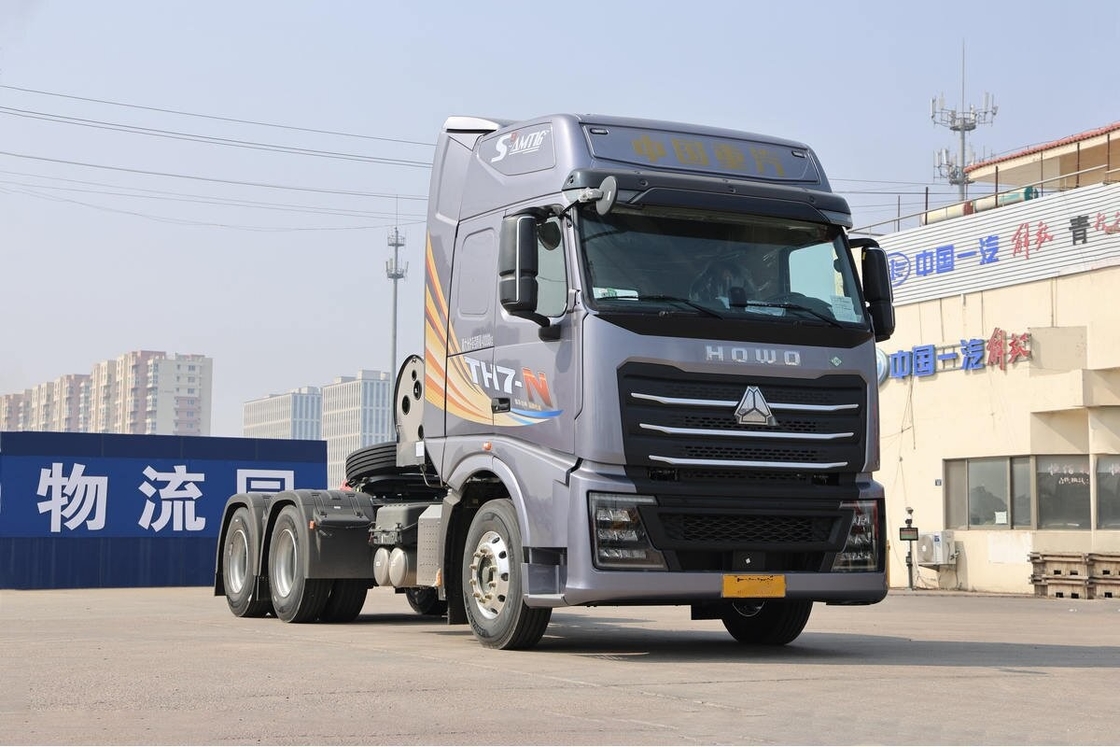 Dipakai Traktor Truk Kuda Untuk Dijual Sinotruk Howo Th7-N 6*4 Drive Mode 480hp Gas Jenis Bahan Bakar Kepala
