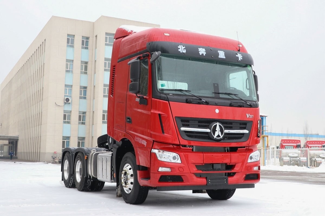 Truk Traktor Bekas Dijual Beiben V3XT 6*4 Drive Mode 560hp Truk Tarik Transmisi Otomatis