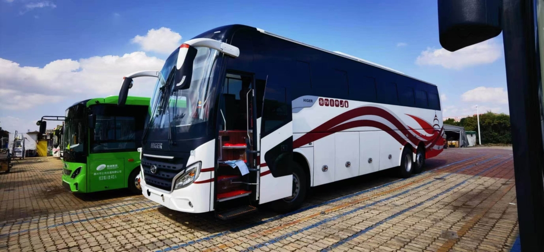 Bus Wisata Bekas Untuk Dijual Akses Doule Tinggi Cummins Mesin360hp 55 Kursi Rhd