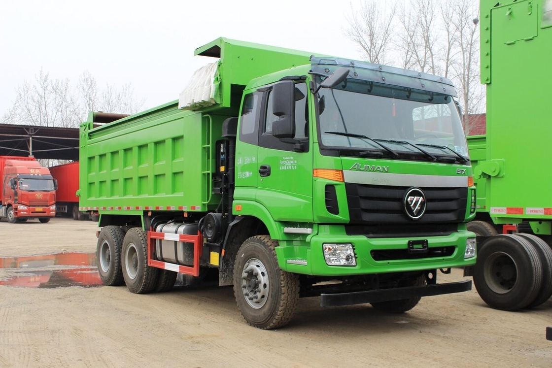 Second Hand Heavy-Duty Dump Truck Foton Ouman ETX 336hp 6*4 Drive Mode Murah Dump Truck Ekspor ke Afrika