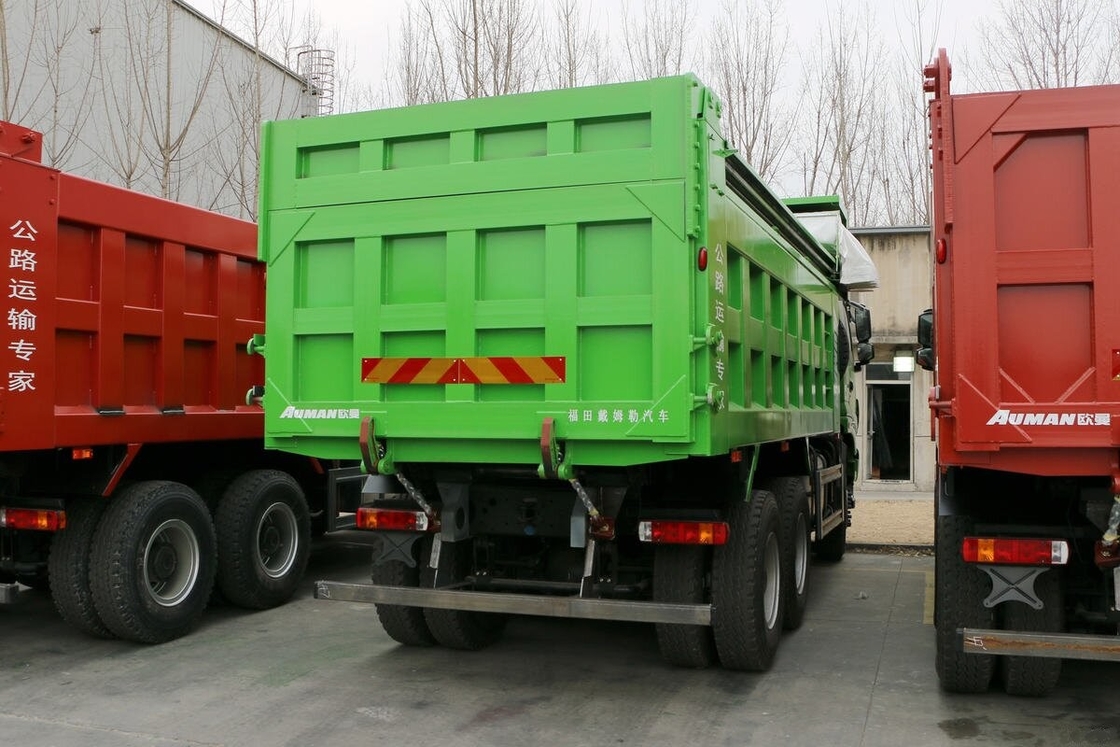 Second Hand Heavy-Duty Dump Truck Foton Ouman ETX 336hp 6*4 Drive Mode Murah Dump Truck Ekspor ke Afrika