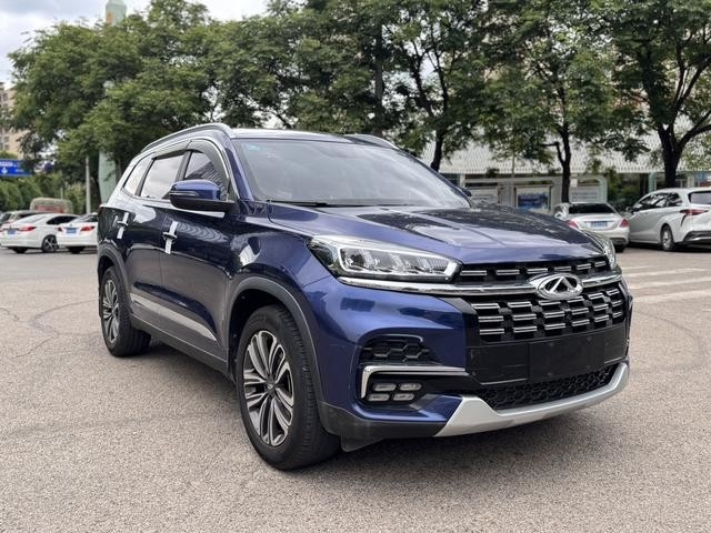 SUV Bekas Cina Kilometer Rendah Chery Tiggo 8 SUV Transmisi Otomatis Tahun 2019 Penggunaan Keluarga dan Komersial