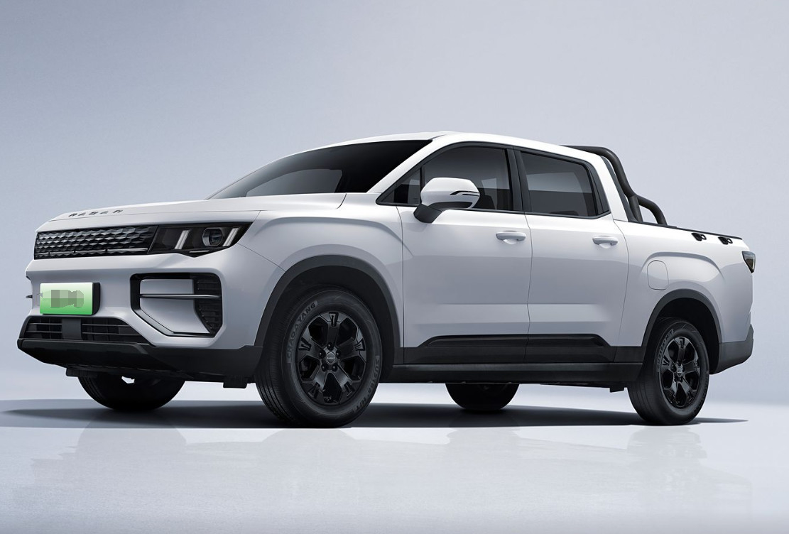 New Geely Radar 2025 Tahun 4 WD Electric Pickup Truck awet Kuat Pickup Ideal Untuk Pasar Timur Tengah
