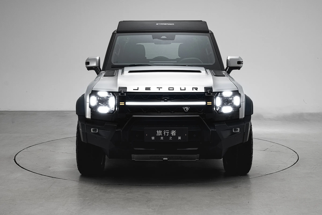 SUV Cina dengan Jarak Tempuh Rendah Silver Dragon Wing SUV Transmisi Otomatis Tahun 2024 Penggunaan Keluarga dan Komersial
